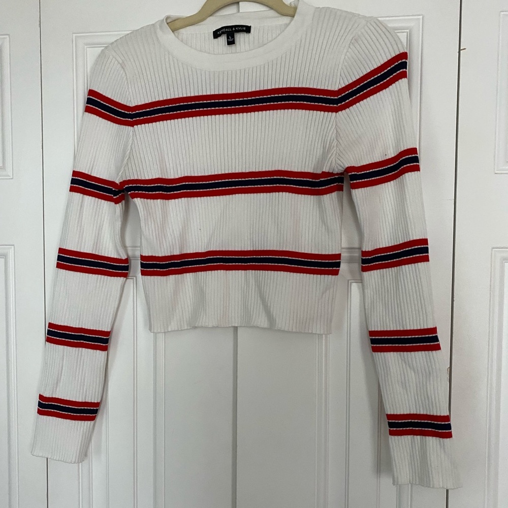 long sleeve sweater crop top